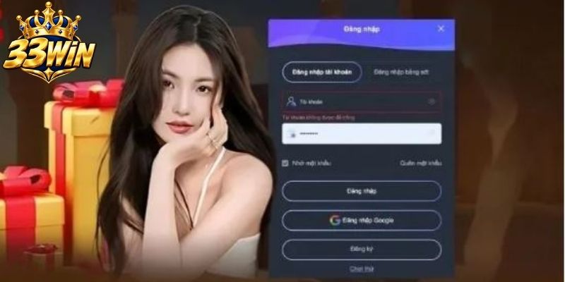 Đăng nhập 33WIN cùng các giải pháp an toàn
